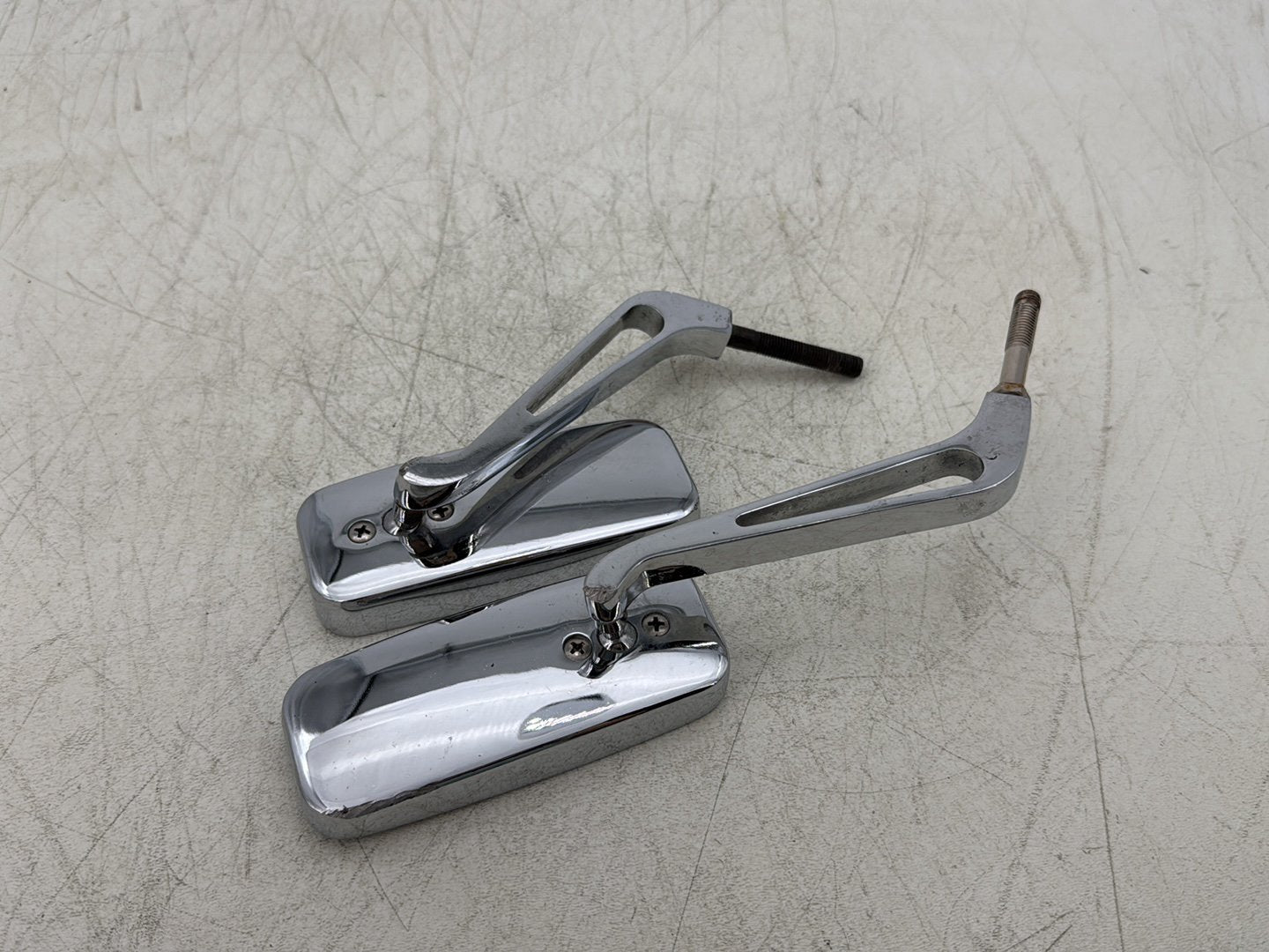 2004 Harley Dyna Super Glide FXDI OEM Left Right Rear View Mirror