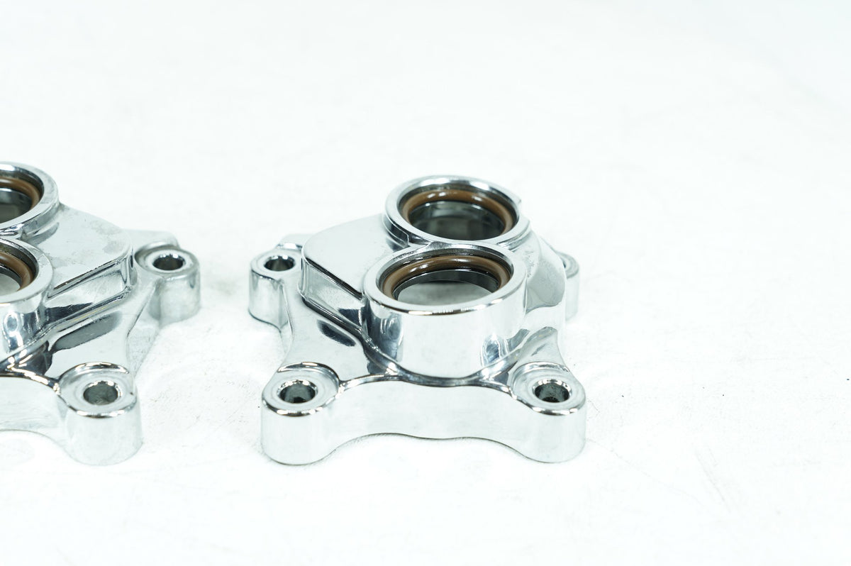 2012 Harley Touring FLHTCU Electra Ultra OEM Tappet Engine Lifter Chrome Covers