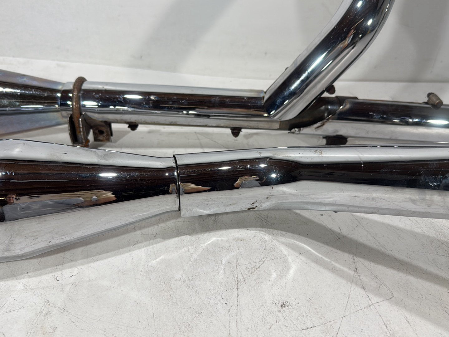 2006 Harley Electra Glide Touring Classic FLHTCI OEM Exhaust Header Pipes Muffler Vance & Hines