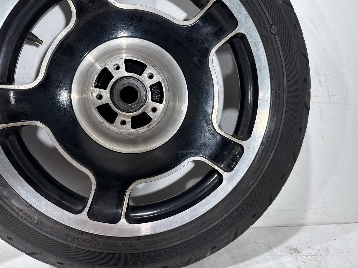 2010 Harley Road King Touring Police OEM Front & Rear Wheel Rim Tire 17" 16"