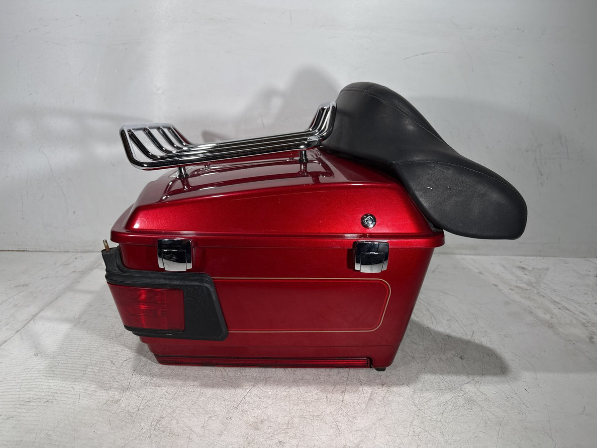 2013 Harley Electra Glide Touring FLHTCU OEM Pass Backrest Tour Pak Luggage NOKey