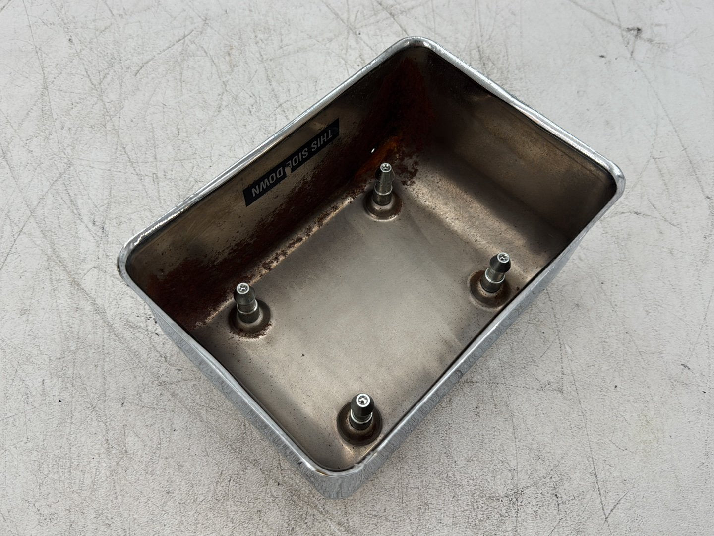 2003 Harley Dyna Wide Glide FXDWG OEM Electrical Side Cover Tray Panel