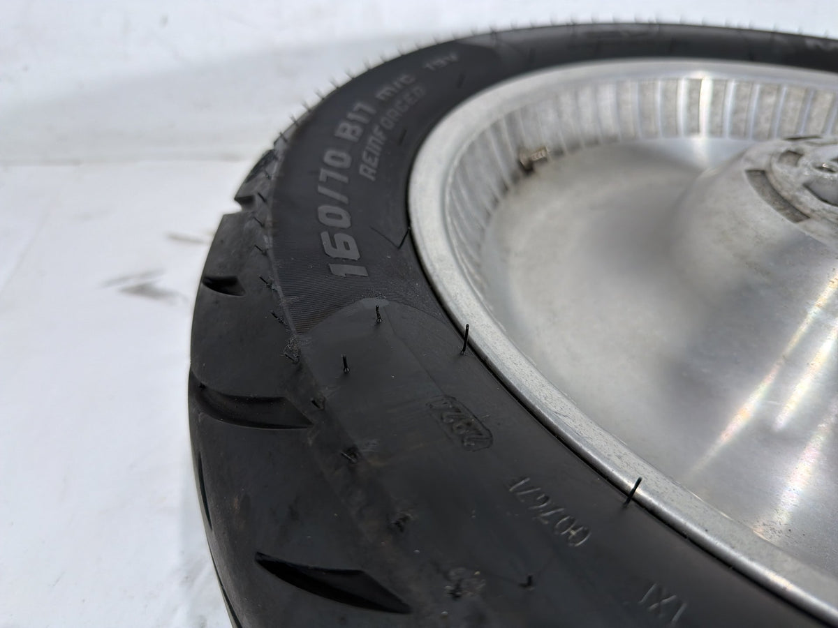 2001 Harley Softail Deuce FXSTD OEM Rear Wheel Rim Tire 160/70-17 17"