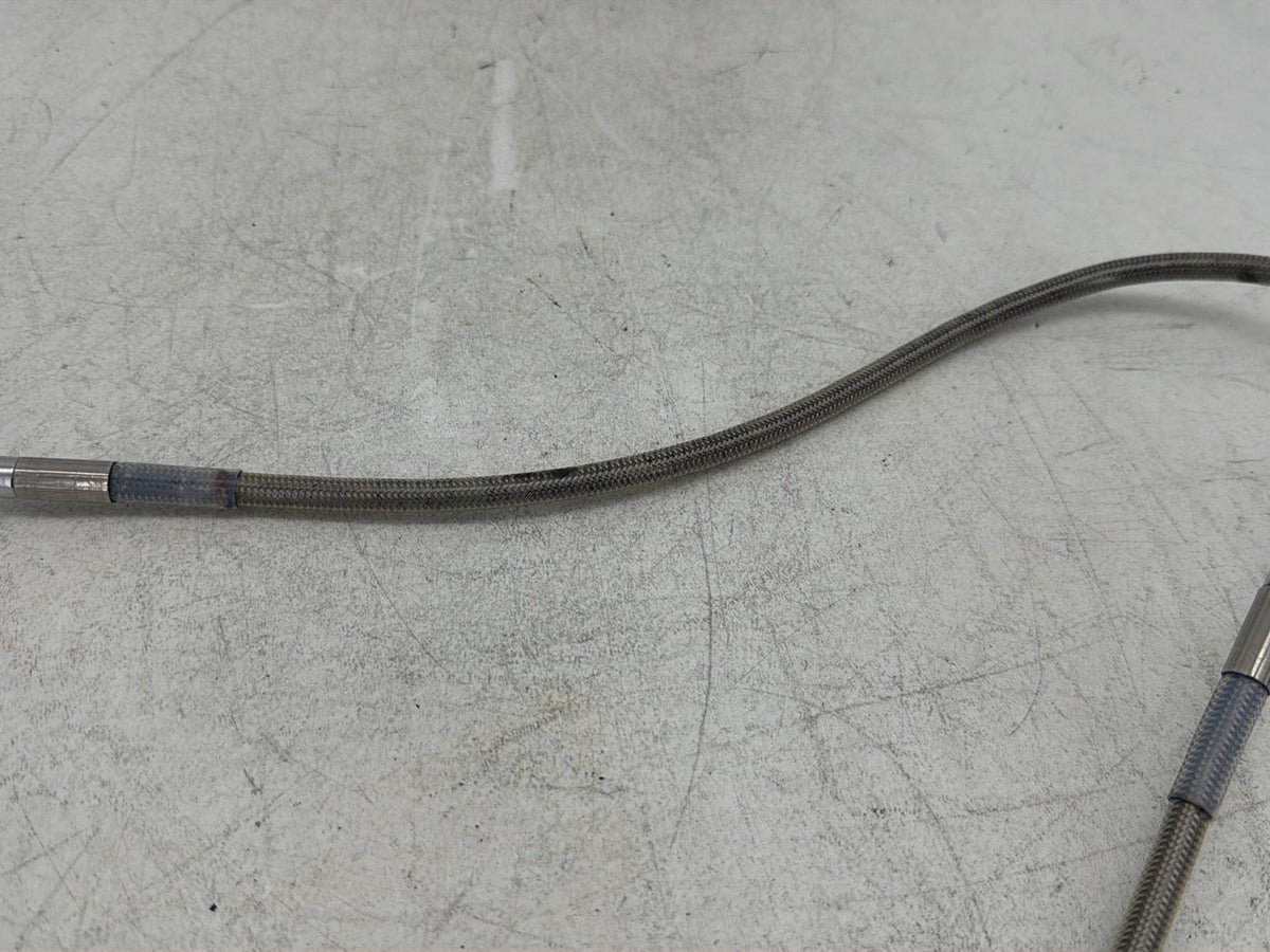 2005 Harley Softail Fat Boy FLSTF OEM Rear Brake Hose Line Pipe