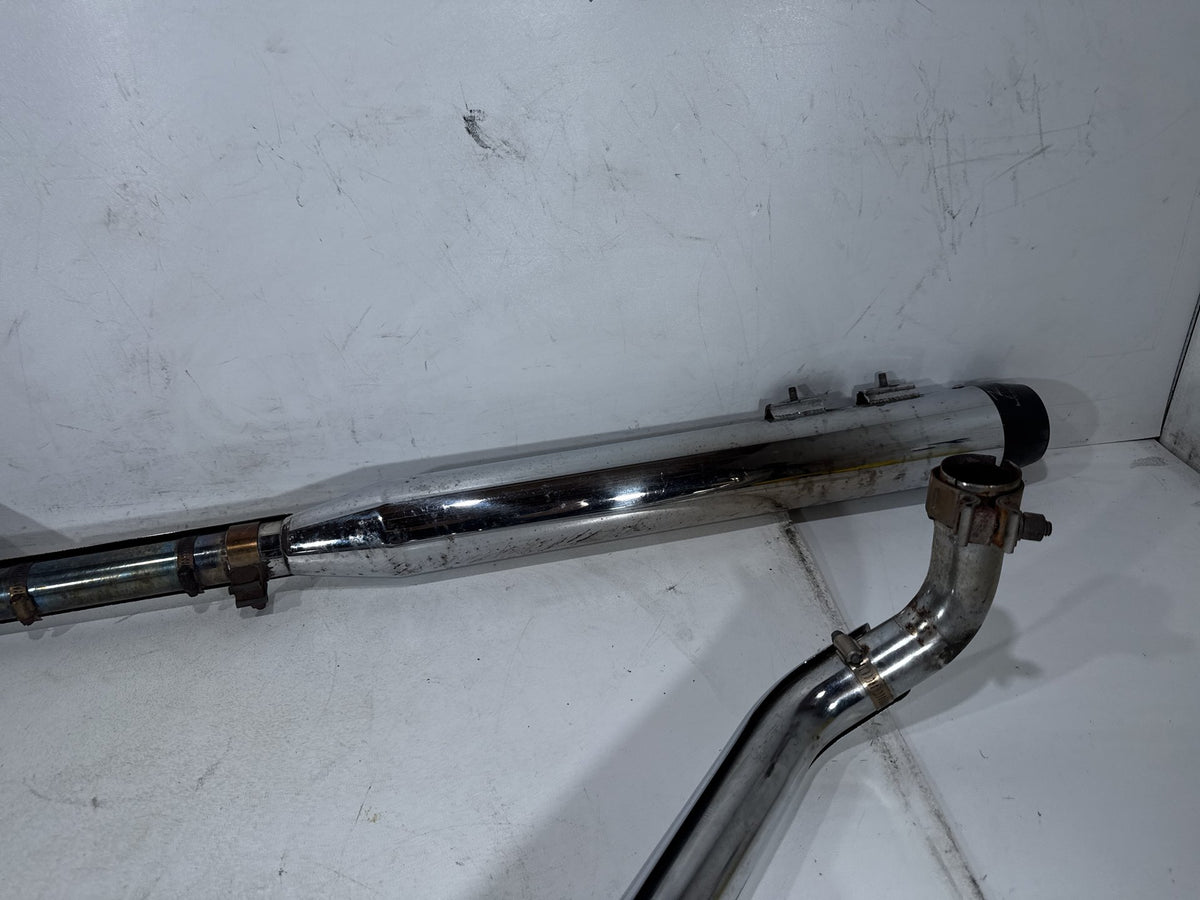 2001 Harley Electra Glide Touring Classic Exhaust Header Pipes Muffler RINEHART