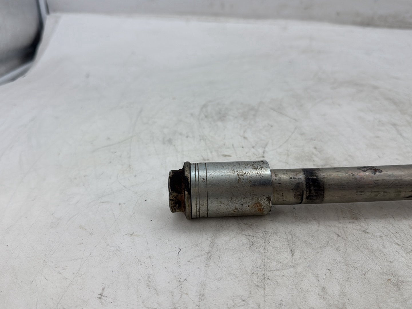 2012 Harley Dyna FXDF Fat Bob OEM Rear Wheel Axle Bolt Shaft