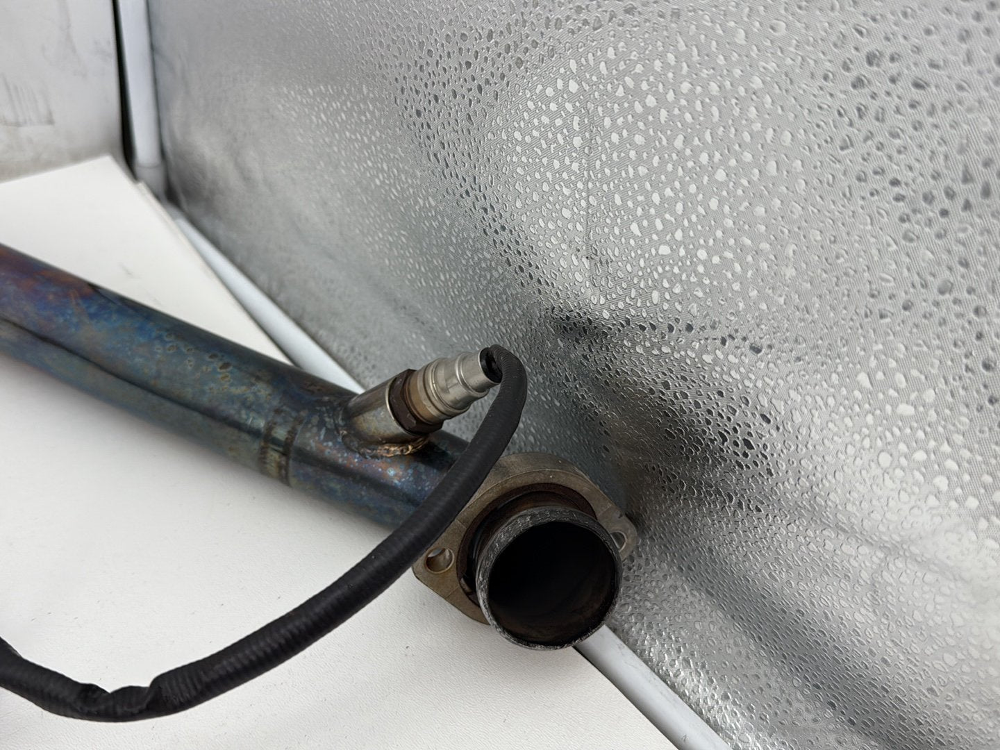 2008 Harley Softail Deluxe FLSTN OEM Exhaust Header Pipes Muffler