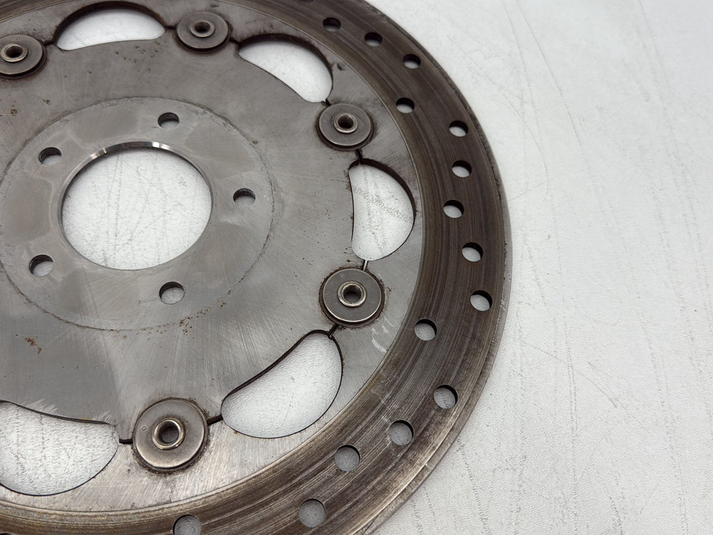 2010 Harley Dyna Fat Bob FXDF OEM Front Brake Rotors Disc Pair