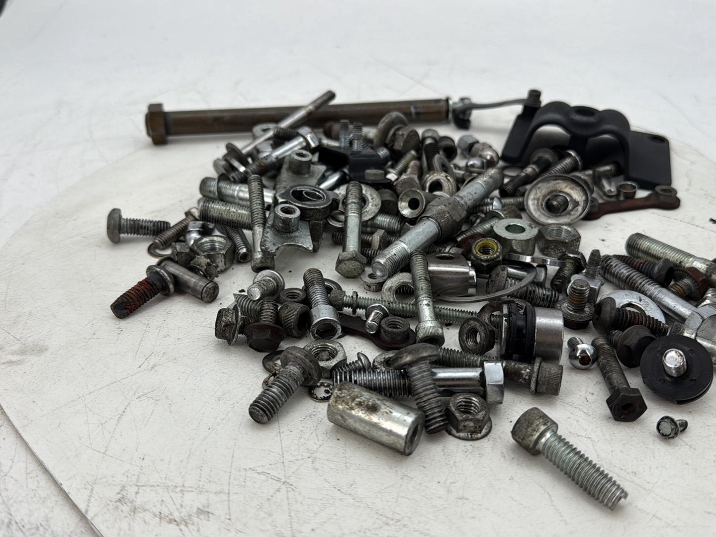2000 Harley Dyna FXDWG Wide Glide OEM Hardware Bolts Nuts & Brackets