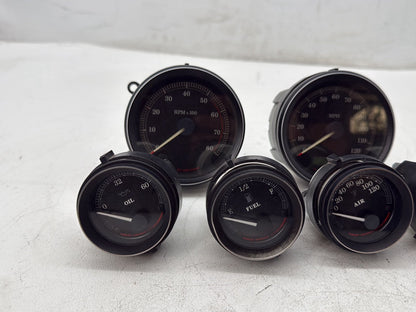 2006 Harley Touring Electra Glide Classic OEM Air Oil Volt Fuel Tacho Speedo Gauges 50K