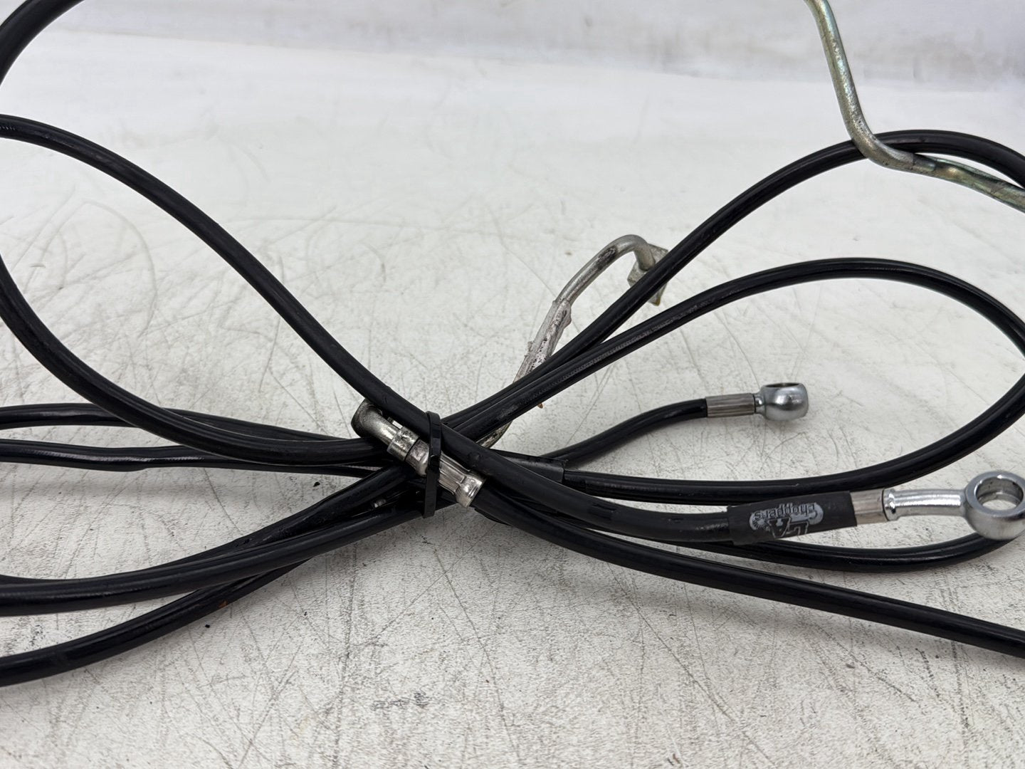 2015 Harley Road Glide Touring FLTRXS OEM Front Brake Hose Line Pipe ABS