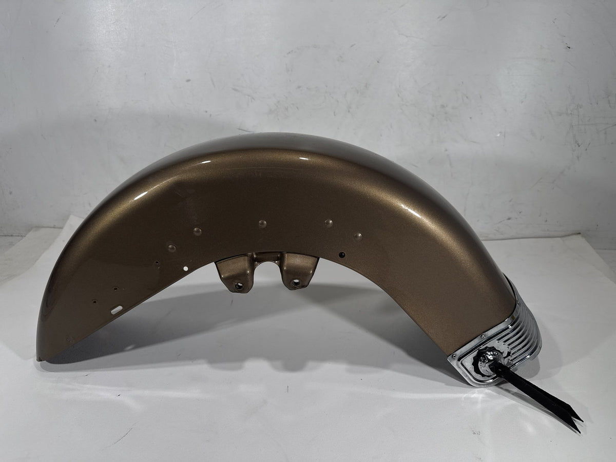 2004 Harley Road King Touring Classic Front Wheel Fender Shell Panel DENTED BENT