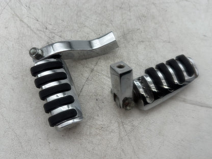 2003 Harley Dyna Wide Glide FXDWG OEM Passenger Left & Right Foot Pegs