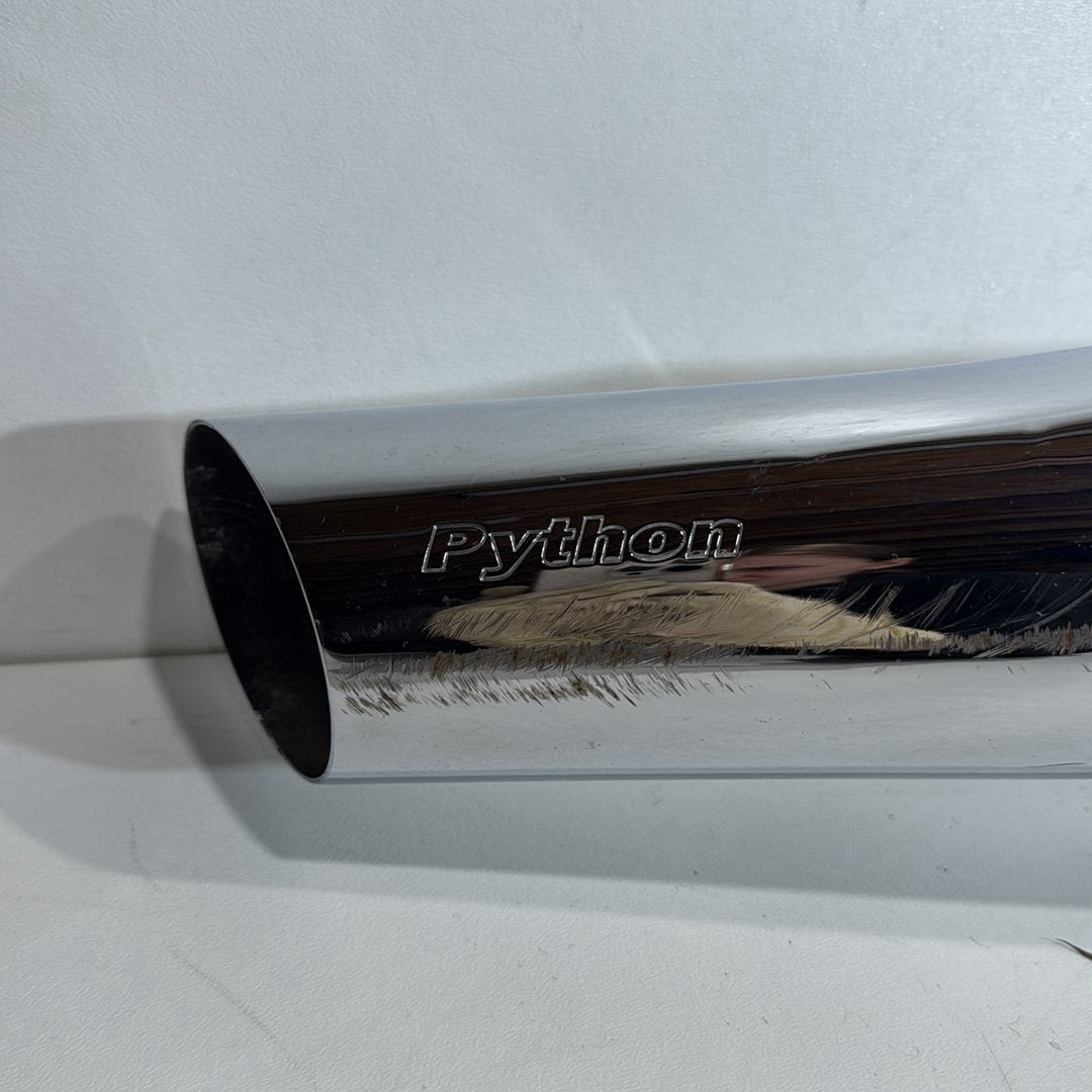 2007 - 2012 Harley-Davidson Dyna Super Glide Exhaust Header Pipes Muffler PYTHON