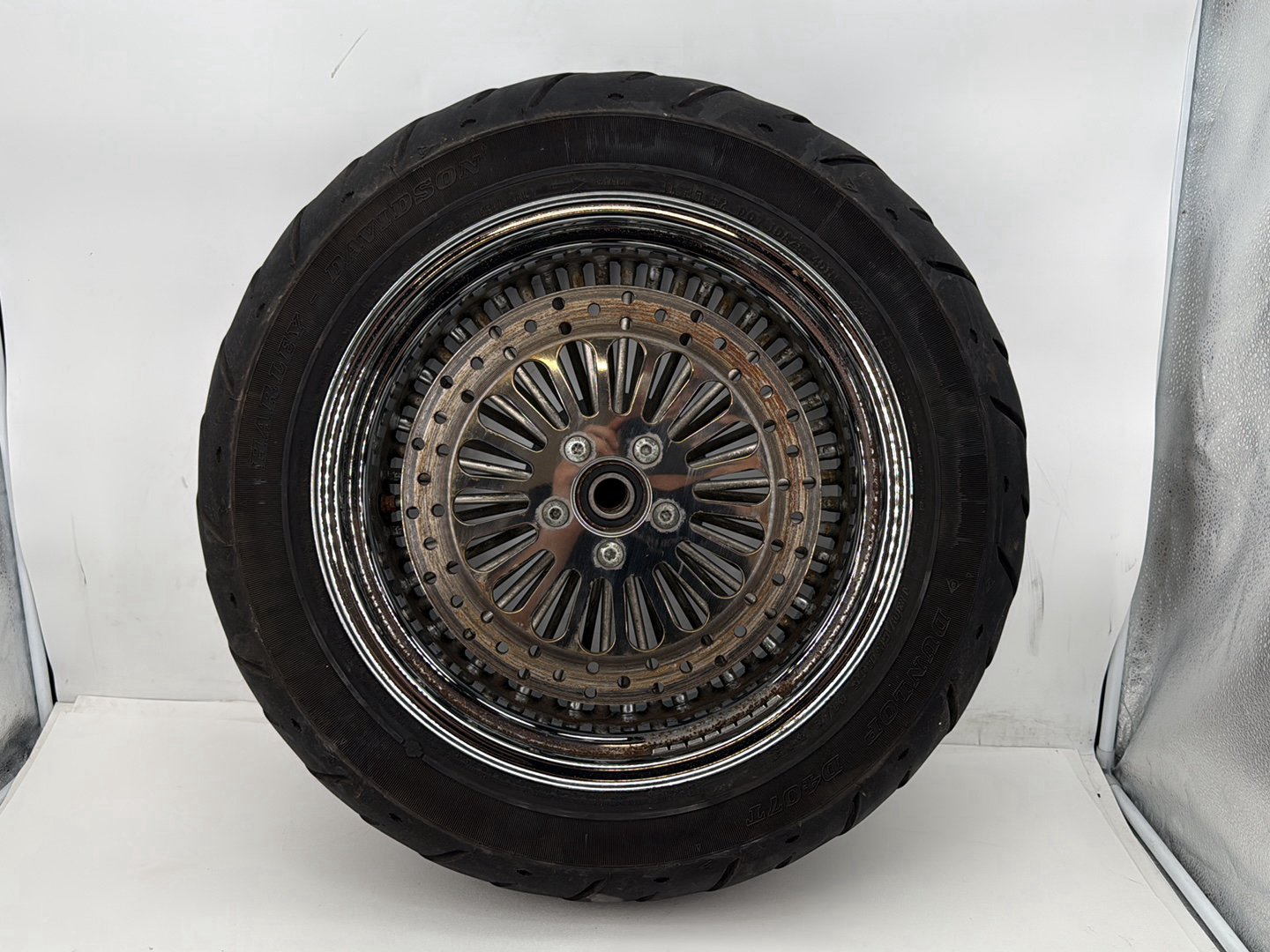 2013 Harley Street Glide Touring FLHX OEM Rear Wheel Rim Tire Spoked