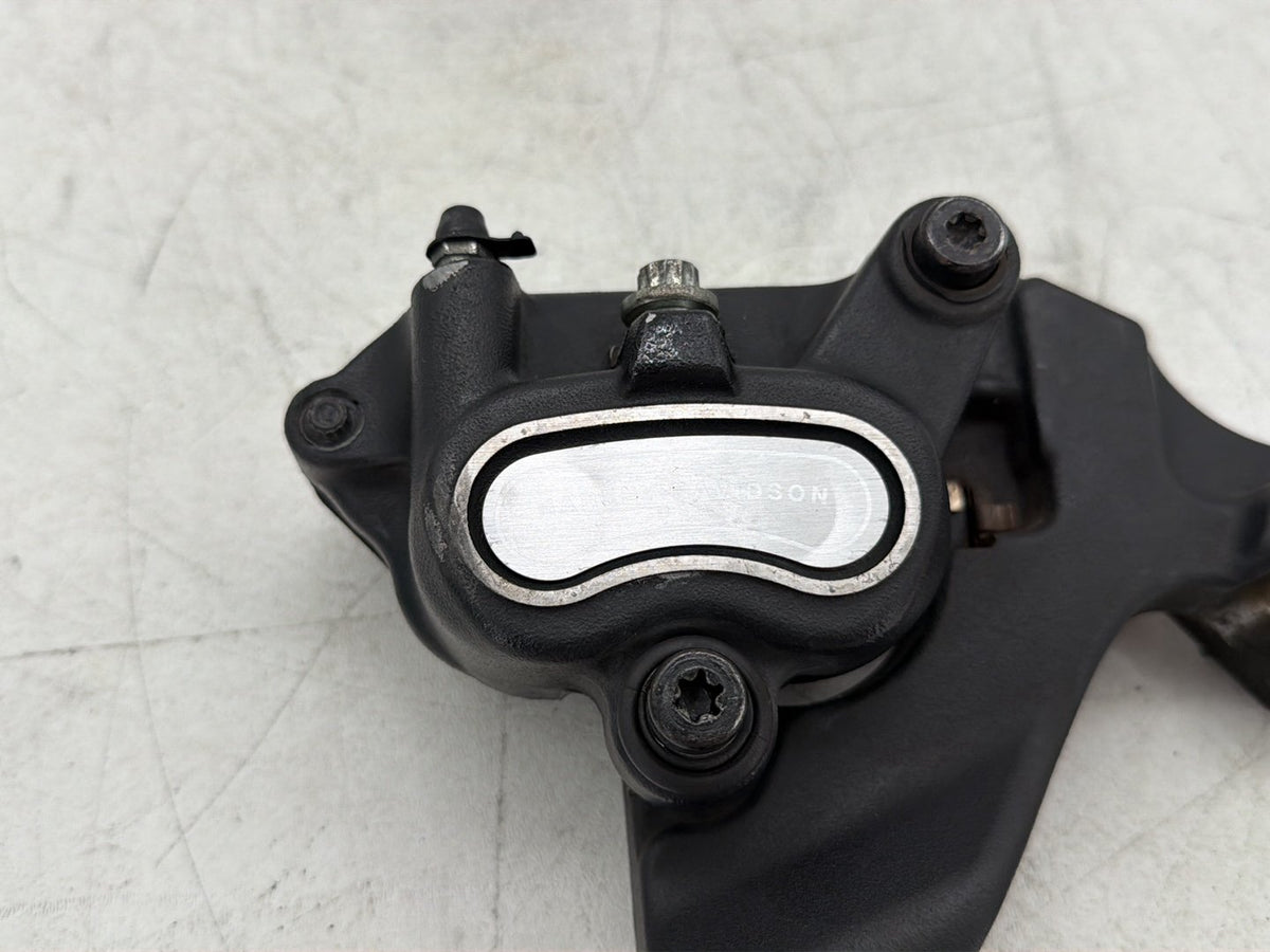 2009 Harley Dyna Street Bob FXDB OEM Rear Back Brake Caliper w/ Bracket