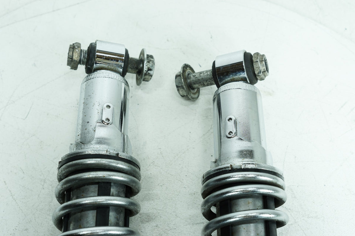 2003 Harley Sportster XL883 Hugger OEM Rear Left Right Shock Absorbers Low 12"