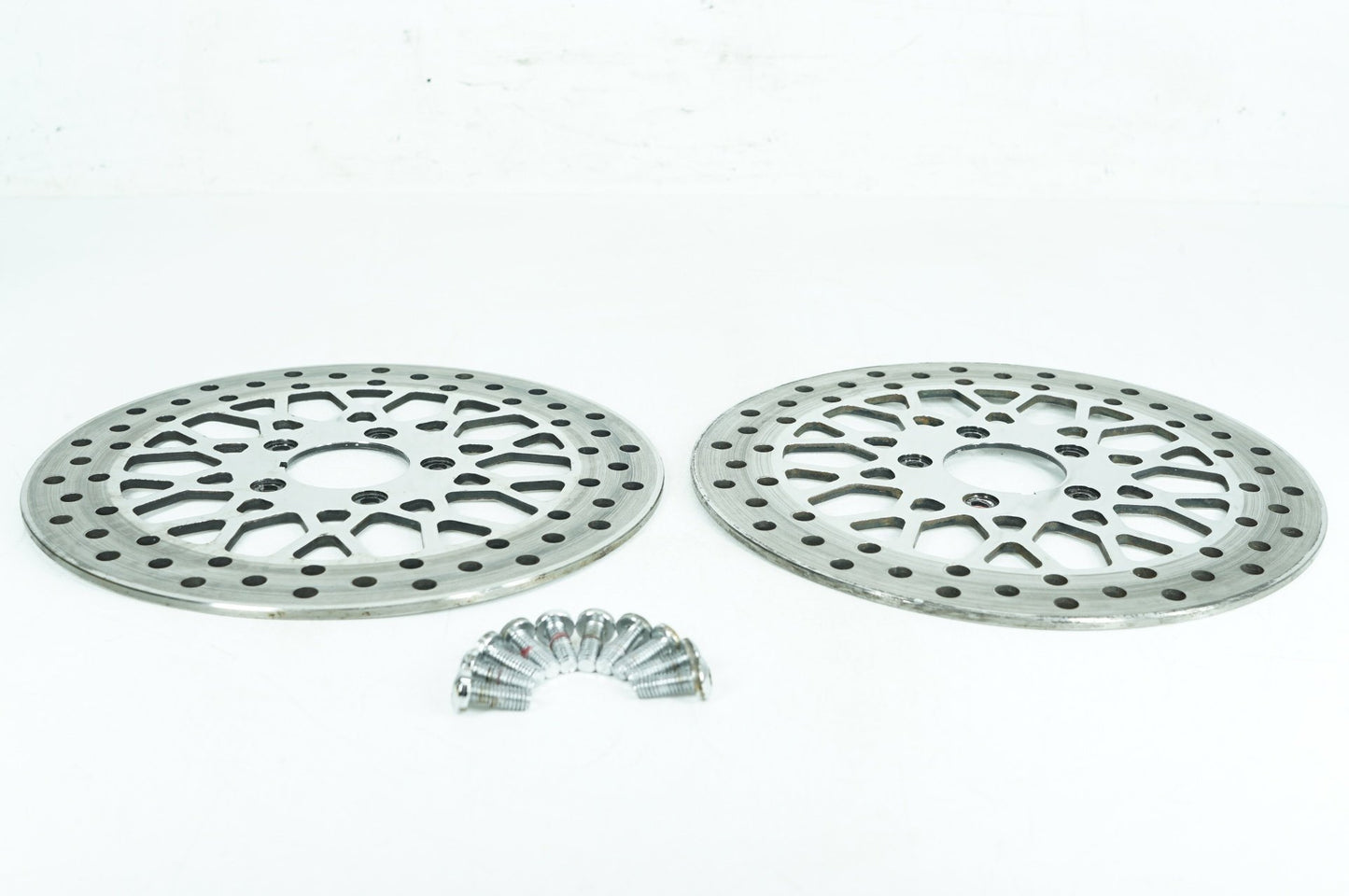 1999 - 2006 Harley-Davidson Touring Electra Glide Police Front Brake Rotors Disc Pair 44136-00