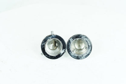 1984 - 1998 Harley-Davidson Touring Electra Glide Ultra Rear Wheel Axle Nut Covers Caps LA Choppers Spike