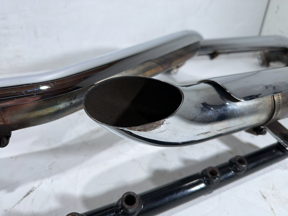 1997 Harley Heritage Softail Classic OEM Exhaust Header Pipes Muffler