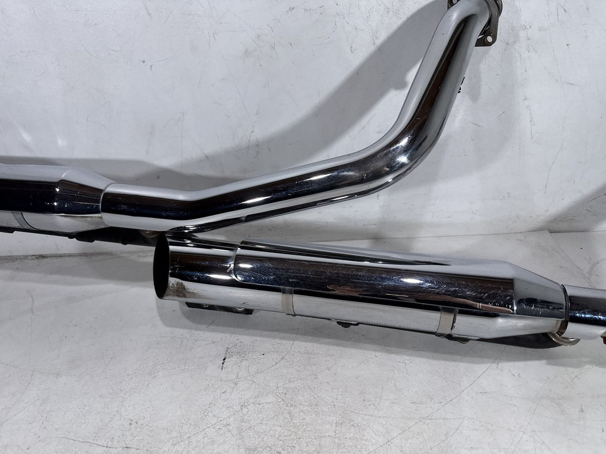 2001 Harley Heritage Softail Classic FLSTC OEM Exhaust Header Pipes Muffler