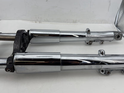 2013 Harley Street Glide Touring FLHX OEM Front Triple Tree Set & LH RH Fork Legs Sliders