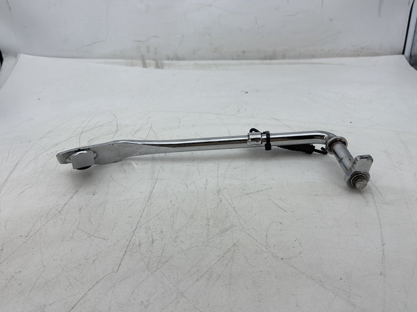 2005 Harley Heritage Softail Classic OEM Left Side Jiffy Kick Stand &amp; Spring