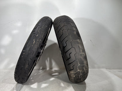 2015 Harley Dyna Low Rider FXDL OEM Front & Rear Wheel Rim Tire