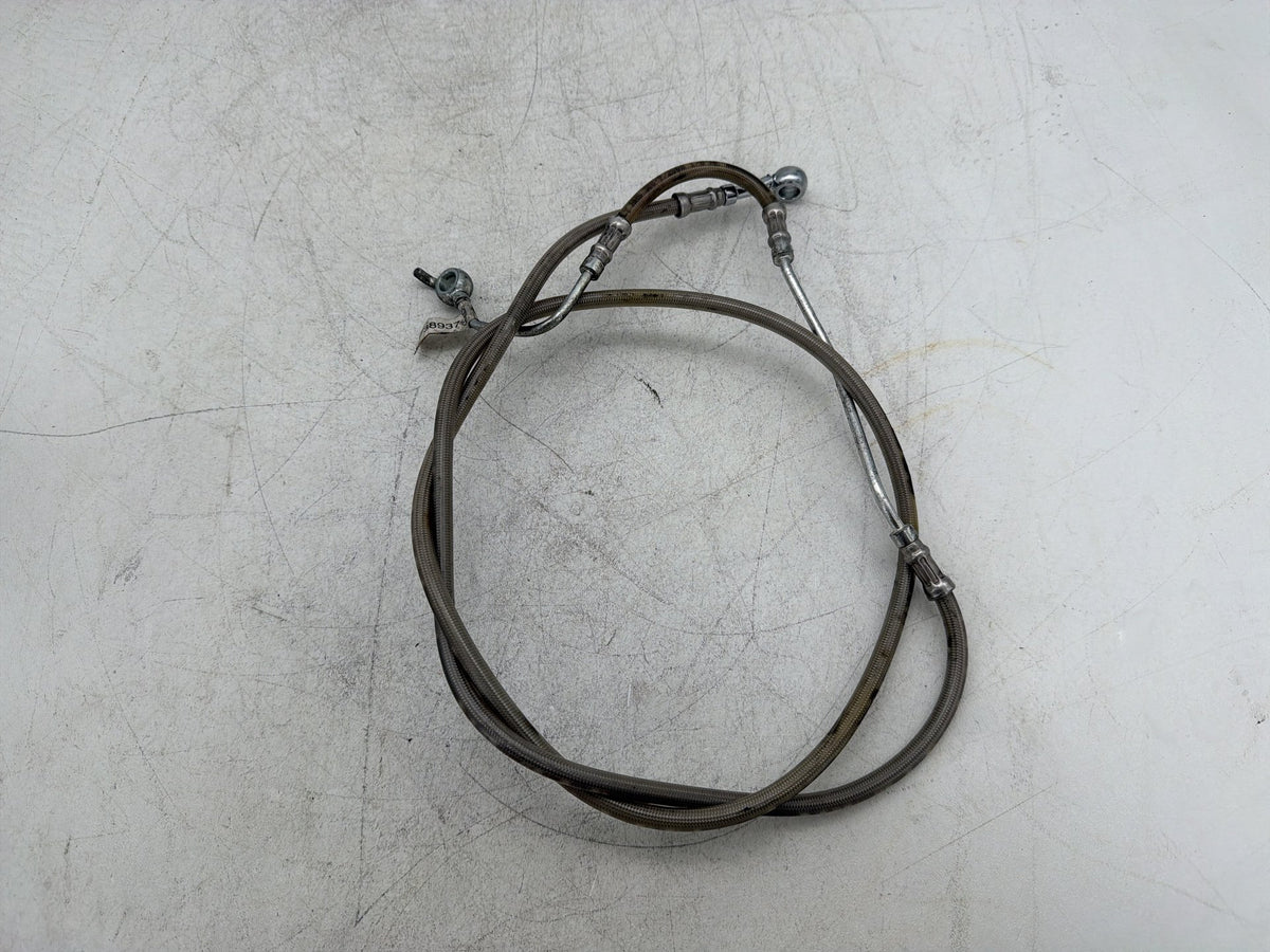 2009 Harley Electra Glide Touring CVO Eagle OEM Front Brake Hose Line Pipe ABS