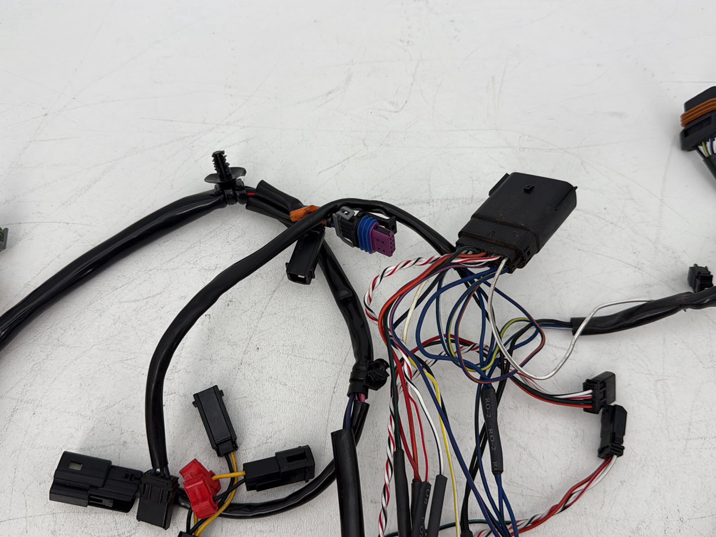 2015 Harley Touring FLHXS Street Glide OEM Front Sub Wiring Harness Loom Interconnect