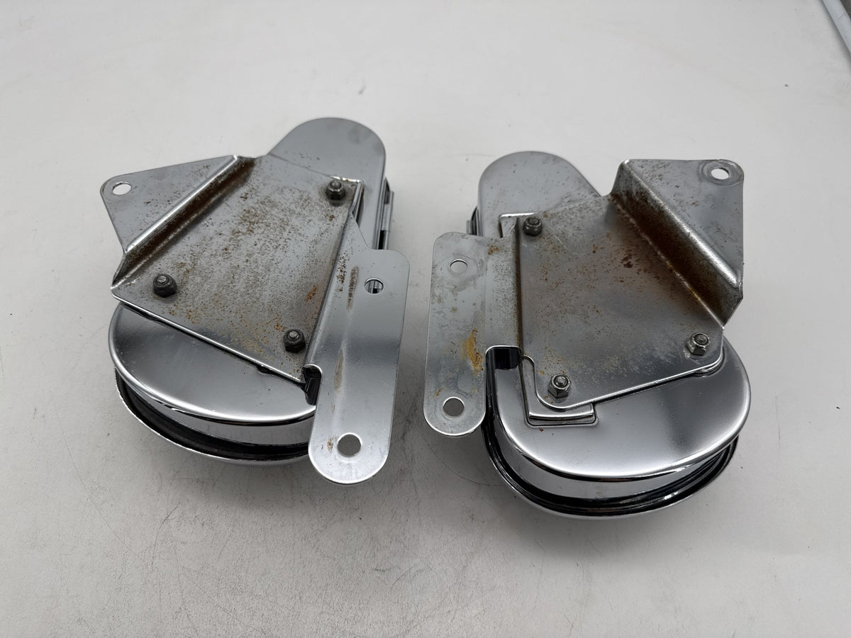 2008 Harley Softail Kidney Left Right Storage Media Compartment Glove Box NO Key