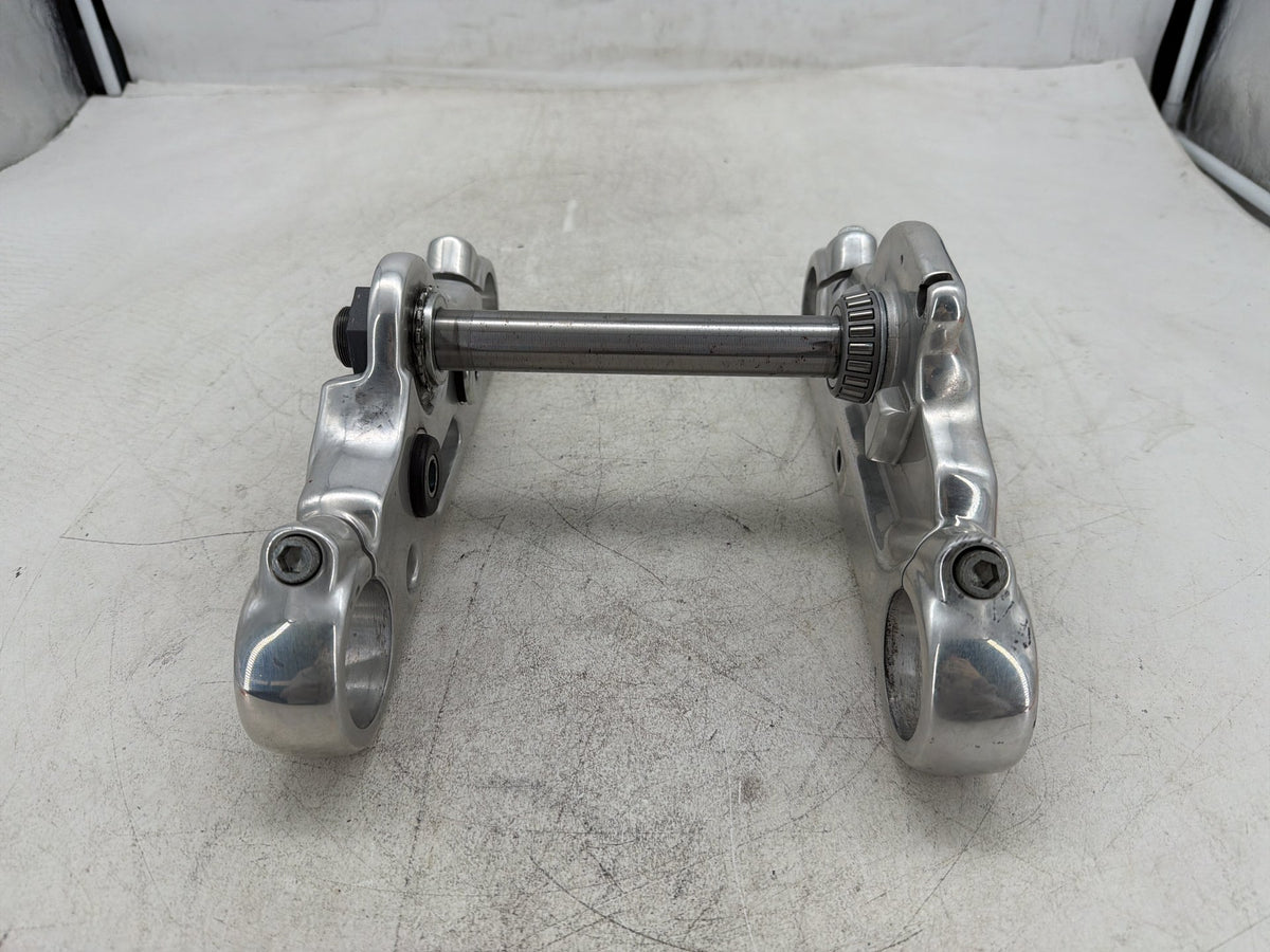 2012 Harley Dyna Fat Bob FXDF 103 OEM Front Fork Upper Lower Triple Tree