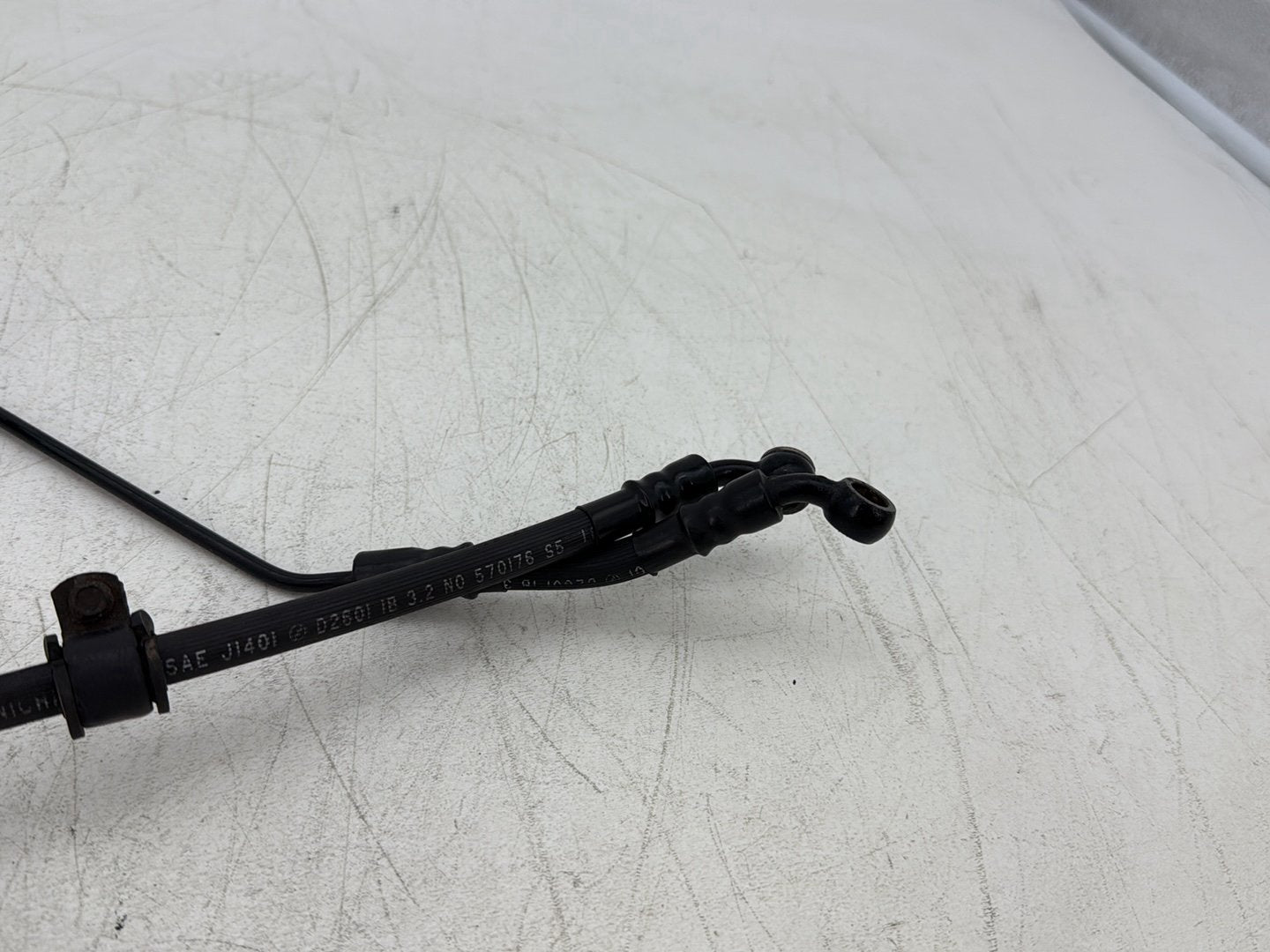 2004 Harley Sportster XL883C 883 Custom OEM Rear Brake Hose Line Pipe