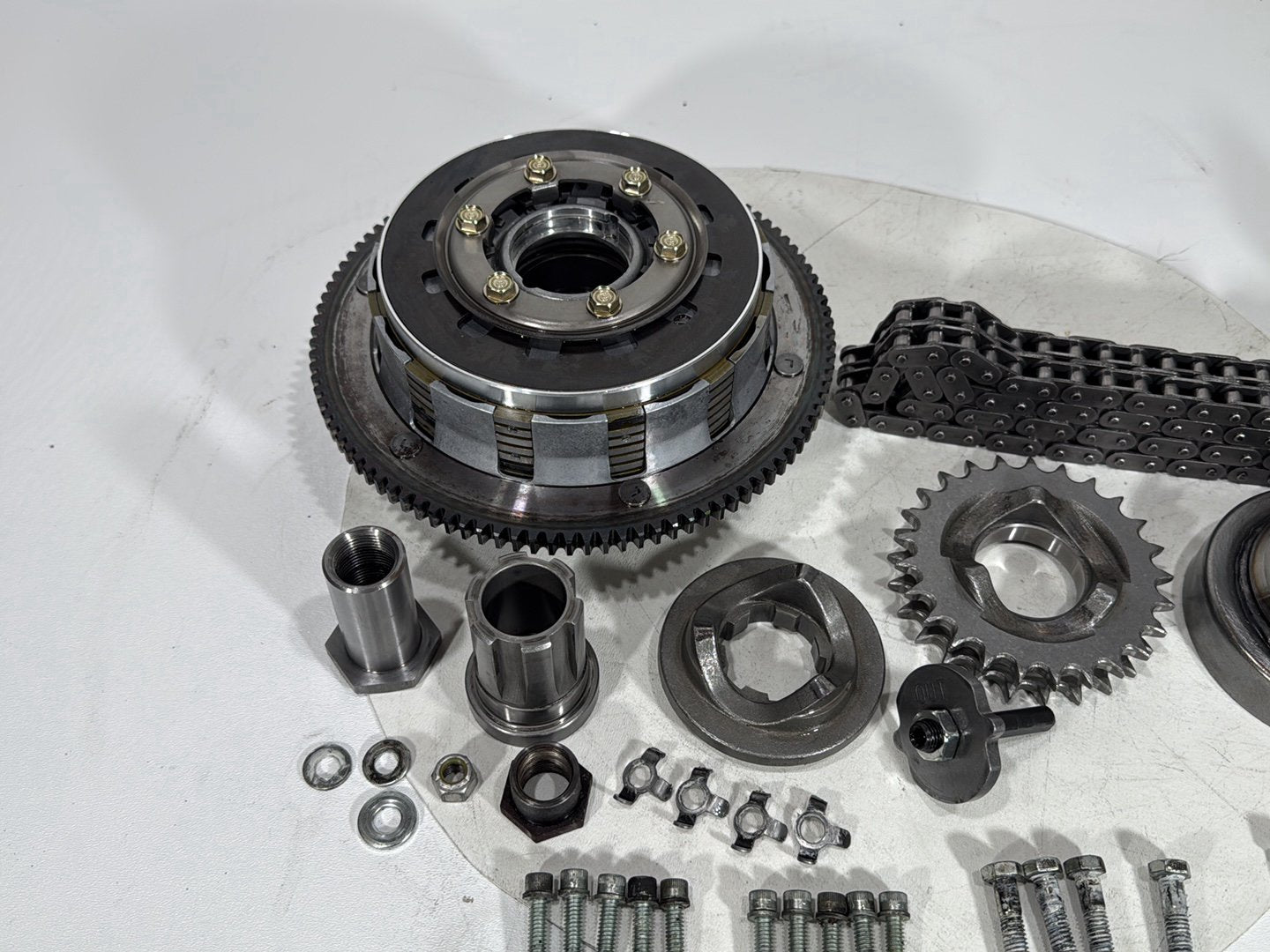 1998 Harley Road King Touring FLHRCI Classic OEM Clutch Basket Chain Tensioner Kit