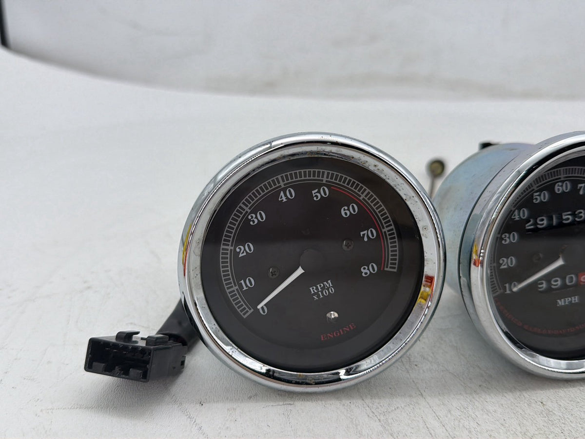 1999 Harley Electra Glide Touring OEM Air Oil Volt Fuel Tacho Speedo Gauges 29K