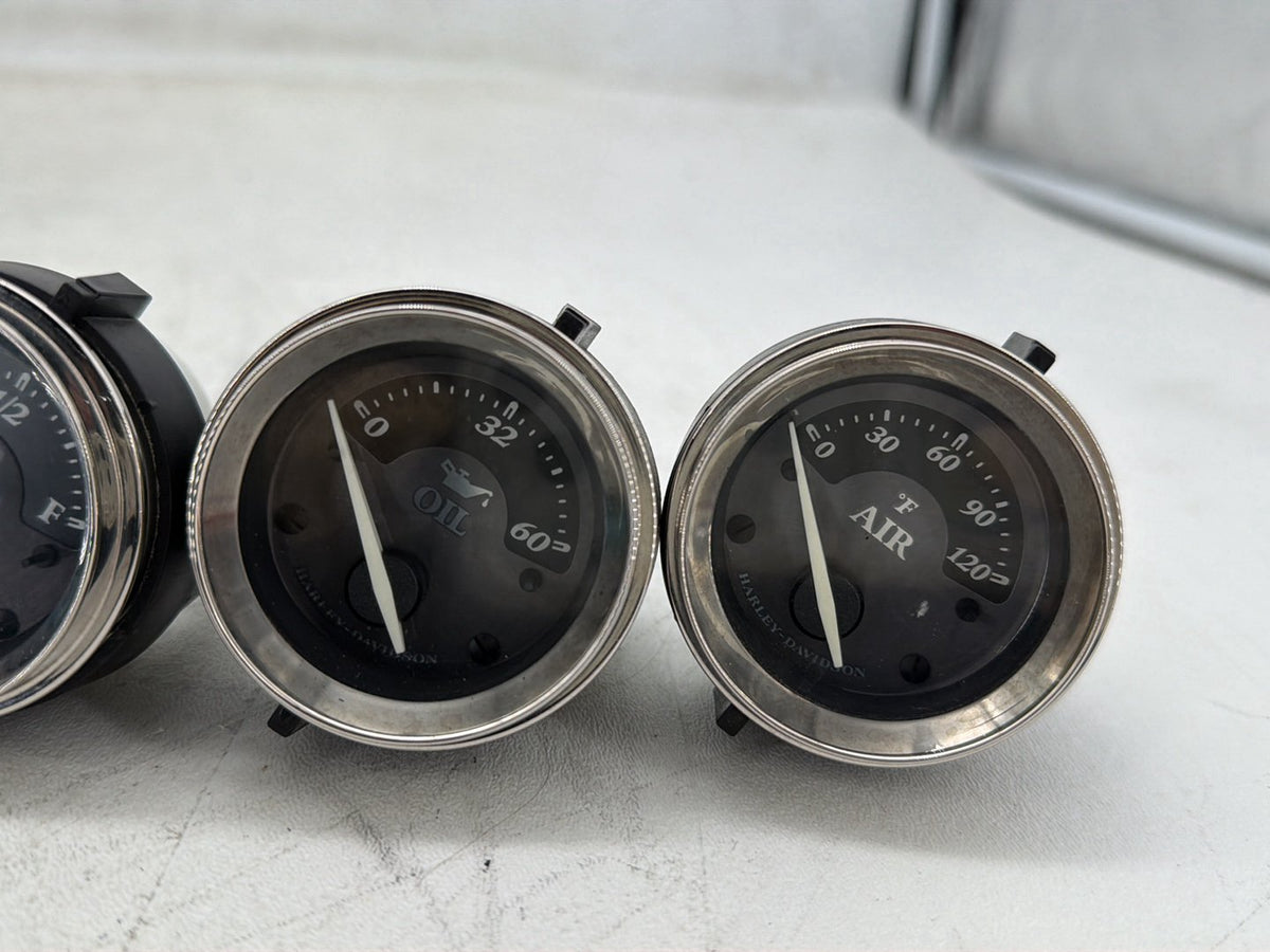 11 Harley Electra Glide Touring Ultra OEM Air Oil Volt Fuel Tacho Speedo Gauges