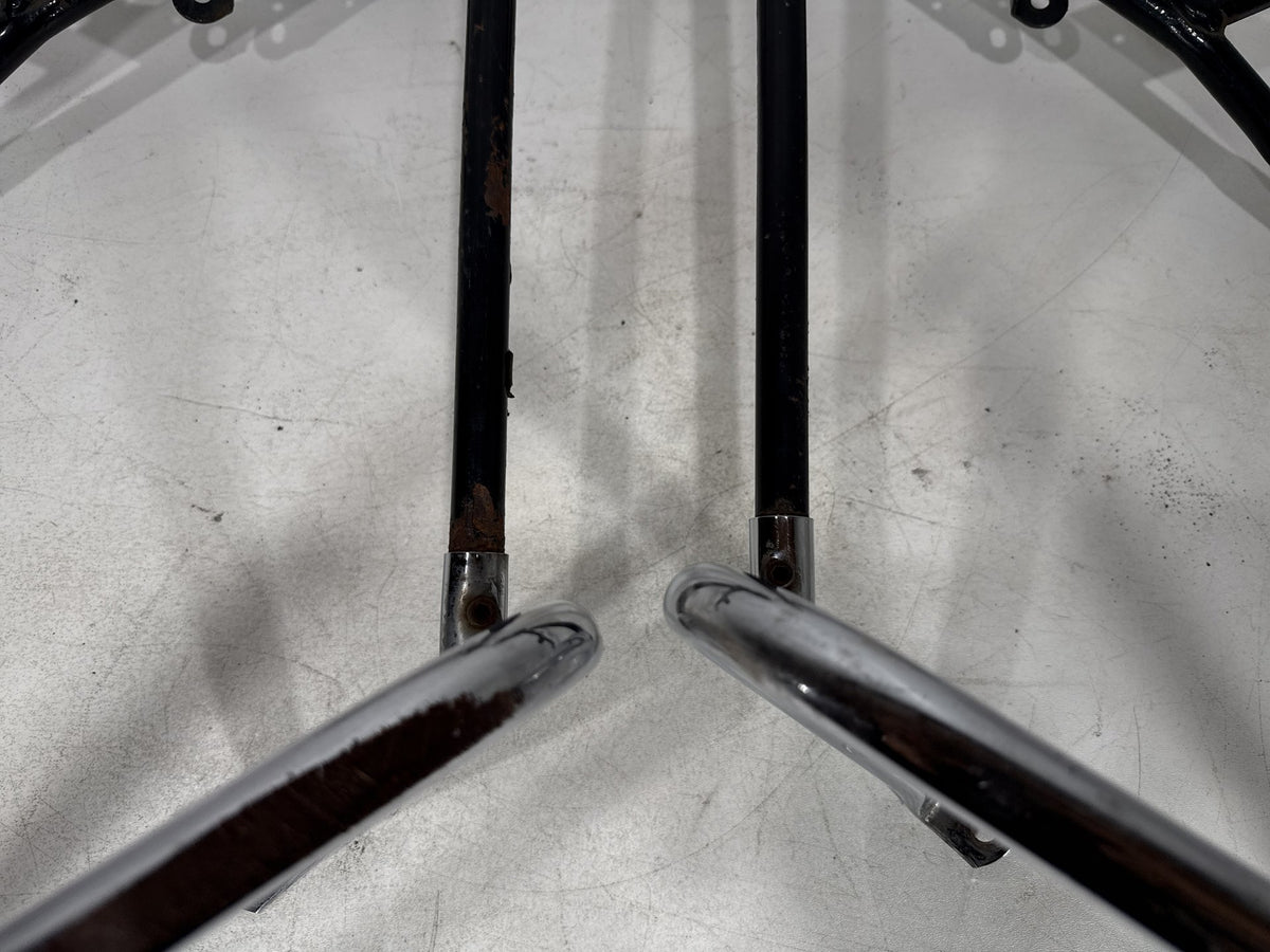 2013 Harley Street Glide Touring OEM Rear Left Right Saddlebag Guard Rails Bar