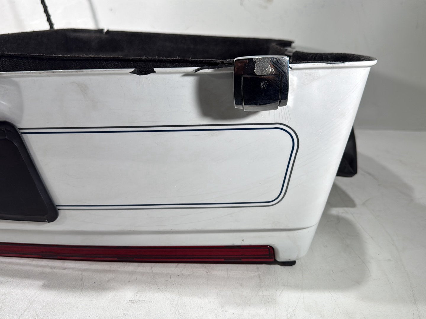 2013 Harley Electra Glide Touring Ultra FLHTCUI OEM Rear Tour Pak Trunk Bottom Tray Box