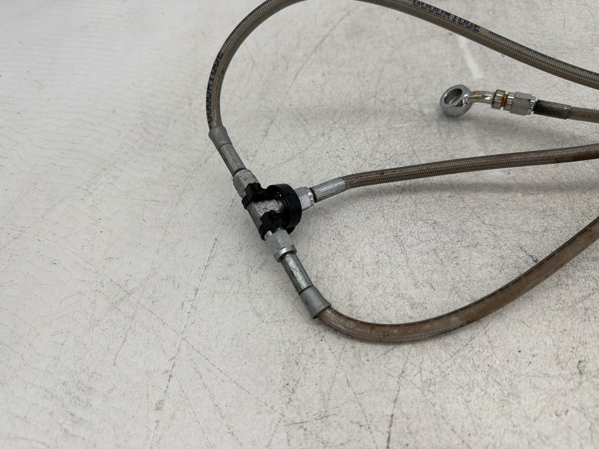 2004 Harley Electra Glide Touring Ultra OEM Front Brake Hose Line Pipe