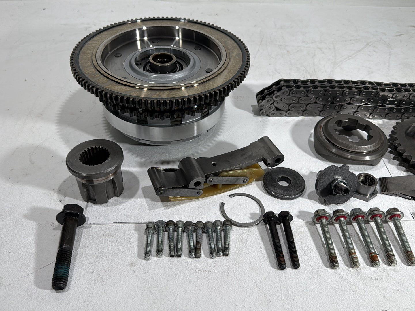 2011 Harley Heritage Softail Classic FLSTC OEM Clutch Basket Chain Tensioner Kit