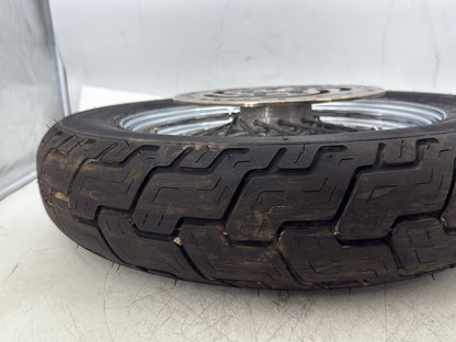 2000 Harley Softail FLSTC Heritage Classic OEM Rear Wheel Rim Tire Spoked