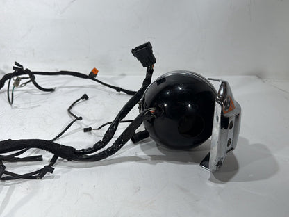 01 Harley Sportster 883 XLH883 OEM Headlight Headlamp Halogen w/ Main Wire CARB