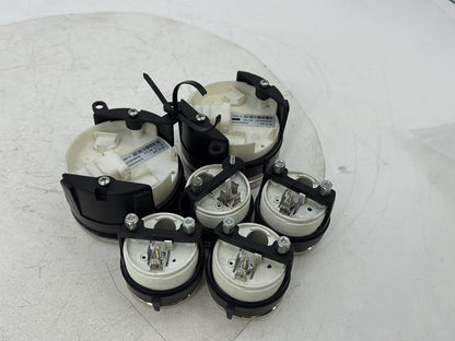 2007 - 2016 Harley-Davidson Touring Electra Glide Ultra Air Oil Volt Fuel Tacho Speedo Gauges Platinum face