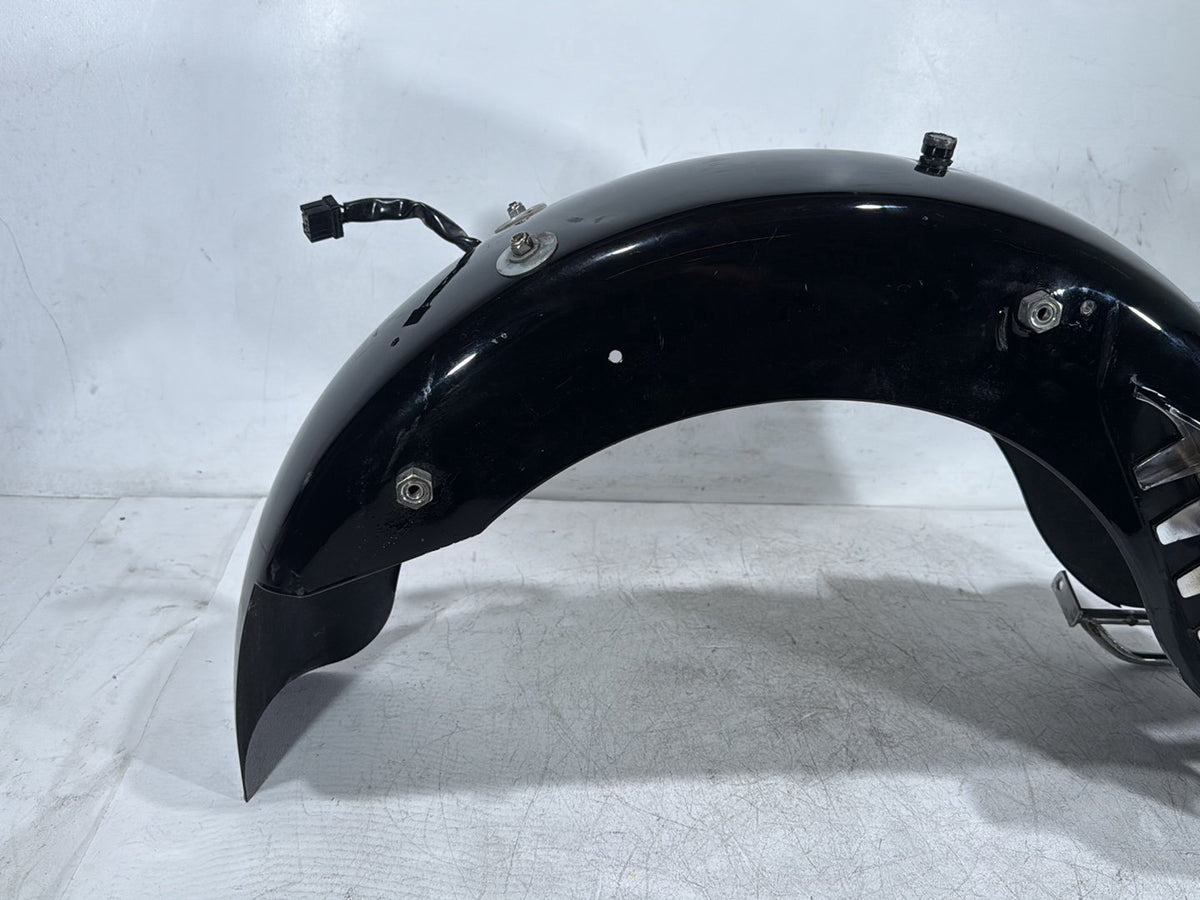 2005 Harley Road King Touring Police OEM Rear Wheel Fender & Turn Signals Bar