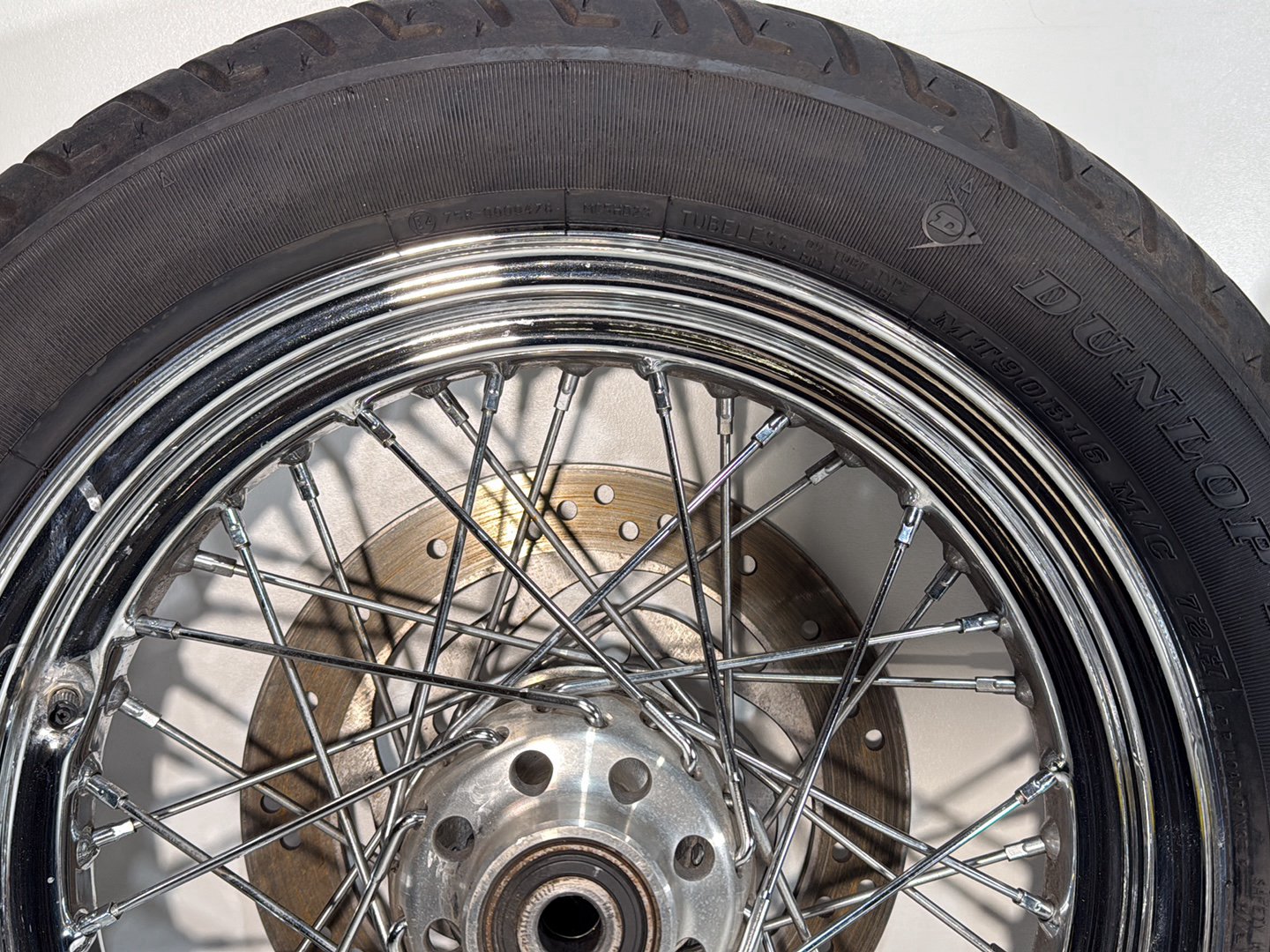 1999 - 2006 Harley-Davidson Softail Heritage Front Rear Wheel Rim Tire Spoked 40700-05 , 42947-06