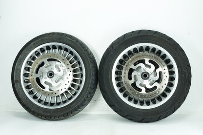 2008 - 2016 Harley-Davidson Touring Electra Glide Classic Front & Rear Wheel Rim Tire  	43402-09A