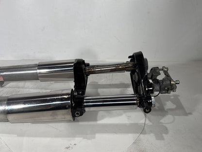 2007 - 2016 Harley-Davidson Touring Electra Glide Ultra Front Triple Tree Set & LH RH Fork Legs Sliders 45435-10