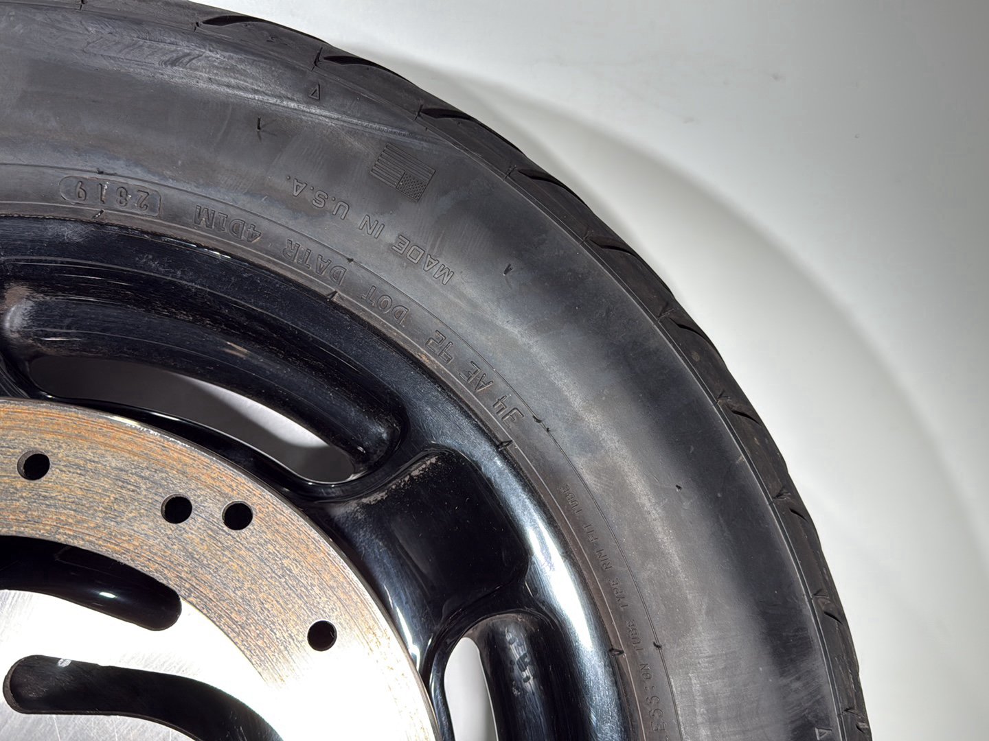 2000 Harley Touring FLHTCI Electra Glide Classic OEM Front & Rear Wheel Rim Tire