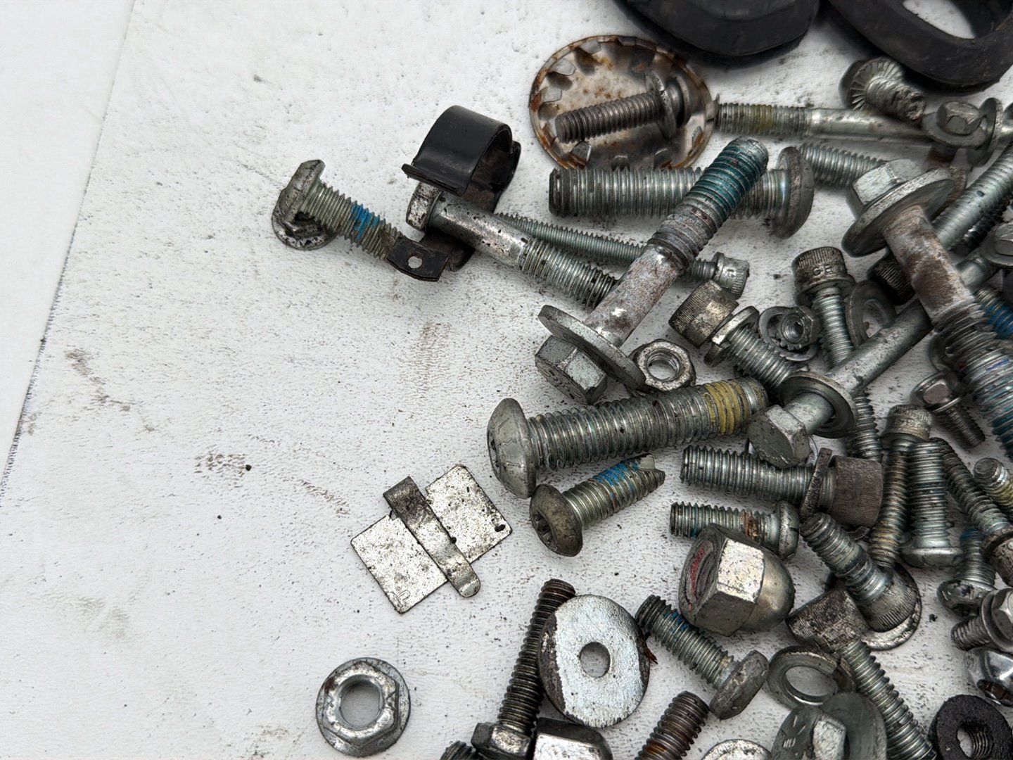 2008 Harley Dyna Fat Bob FXDF OEM Hardware Bolts Nuts & Brackets