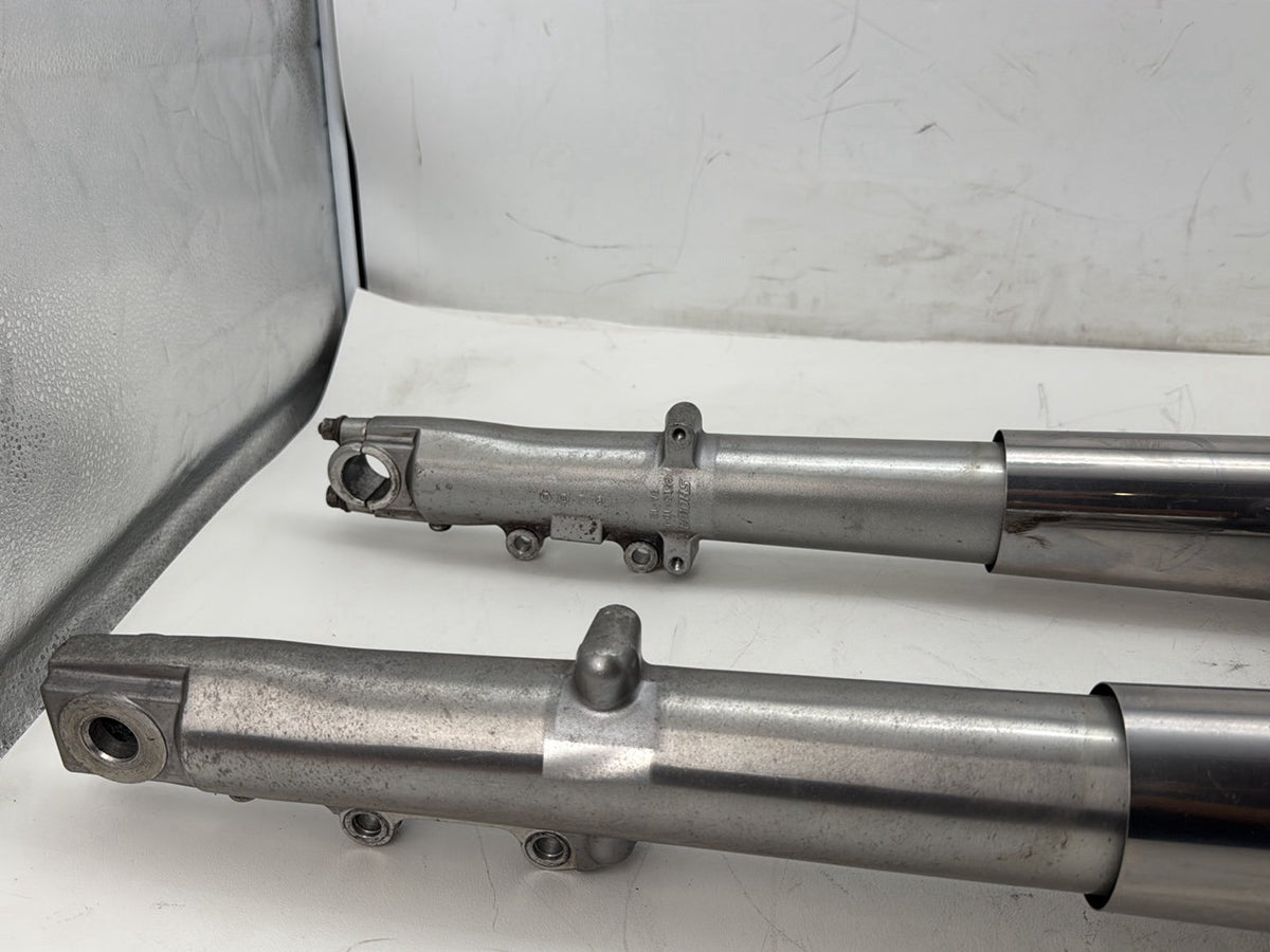 2007 Harley FLHTP Electra Glide Police Front Triple Tree Set & Fork Legs